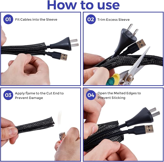 Cable Management Sleeves 1.5in - Image 6