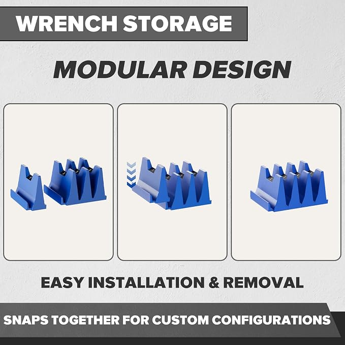 80PCS Modular Wrench Organizer Wrench Holder - Image 3