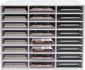 24 Compartments Literature Organizer, Desktop File Sorter Mail Center Paper by pijopang