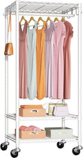 FUTASSI P6 Mini Rolling Clothes Rack Heavy Duty, Clothing Racks by FUTASSI