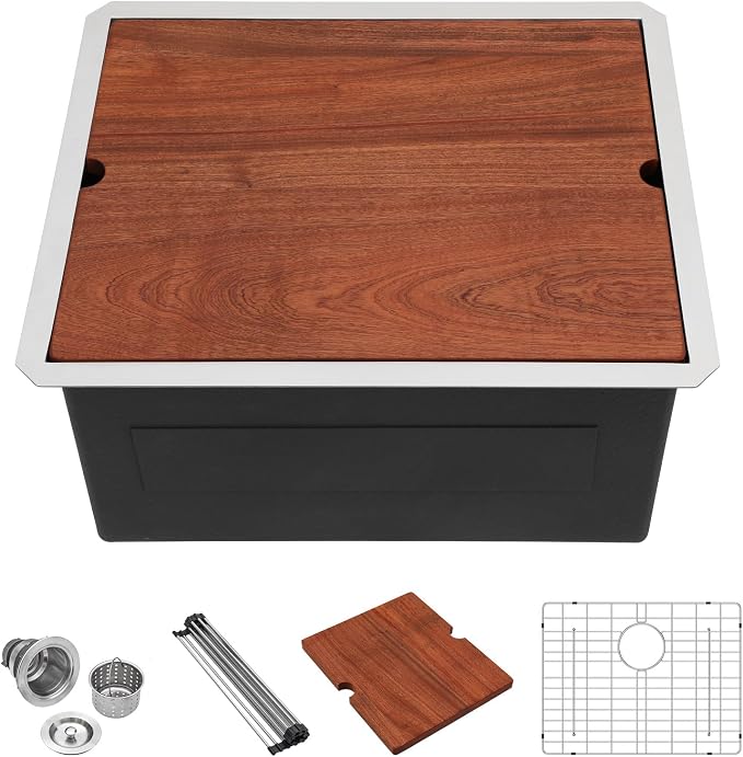 21 Laundry Sink Stainless Steel by LORDEAR