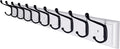 Dseap Coat Rack Wall Mounted: 10-Hooks, 38-1/4" Long, Wood Coat Hooks Wall by Dseap