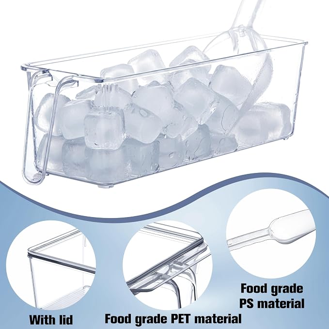Havawish 4 Pcs Ice Storage Bin for Freezer - Image 3