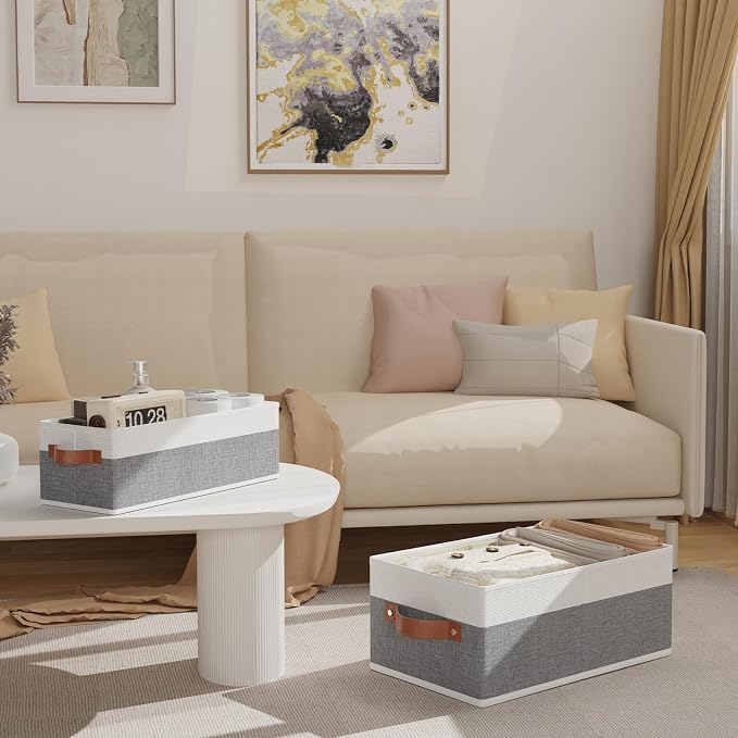 OUTBROS Storage Bins, Foldable Storage Baskets - Image 5
