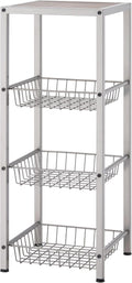 TRINITY 4-Tier Freestanding Metal Shelving Rack by TRINITY