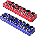 1/2 Inch Magnetic Socket Organizer, Holds 35 Pcs Standard Sockets by NOEAIKE