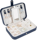 Travel Jewelry Case, Jewelry Box Small PU Leather Portable, Jewelry Travel Case by V-LafuyJewelryBox