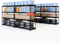The Atlas 77" W x 24" D x 72" H Heavy Duty Garage Metal Industrial Storage by Shuntong