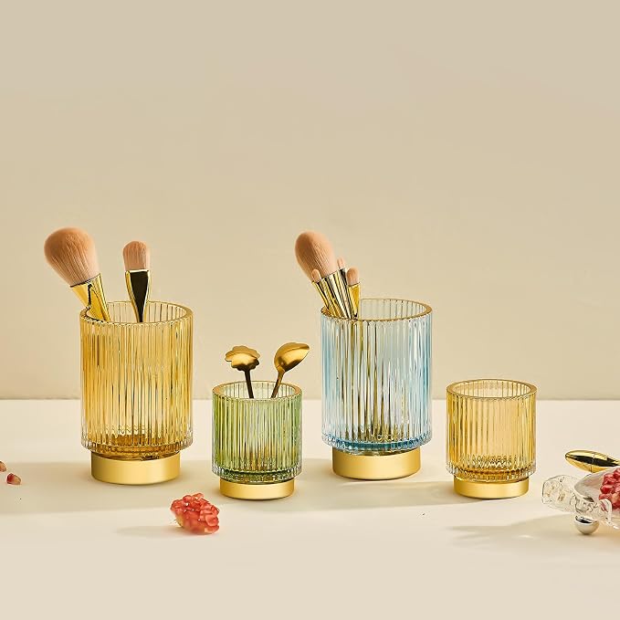 Makeup Brush Holder Organizer, Toothbrush Holders, Desk Pen Pencil Holder - Image 9