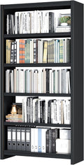 Bookshelf, 5 Shelf Bookcases, Tall Bookcase by LyAosdFu