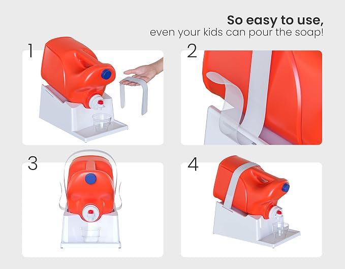 TidyFriend Liquid Laundry Detergent Holder Stand - Image 5
