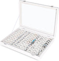 Frebeauty Ring Organizer Tray 100 Slots Ring Holder by Frebeauty