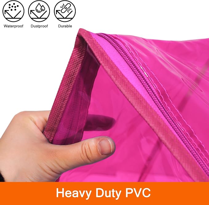 Vieshful 90L Clear Clothes Storage Bag - Image 3