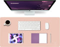 K KNODEL Large Office Leather Desk Mat, Mouse and Keyboard Pad, Computer and by K+KNODEL