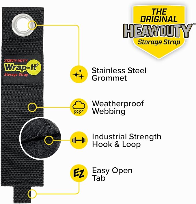Heavy-Duty Wrap-It Storage Straps - Image 5