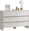 AMERLIFE 6 Drawer Dresser for Bedroom, Anti-Tip Kit, Wood Cabinet Organizer for by AMERLIFE