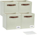 Collapsible Fabric Storage Cube Bins by Bagnizer