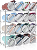 Stackable Water Bottle Organizer, Large Compartment Water Bottle Holder by SPOSPO