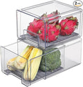 Plastic Clear Fridge Storage Organizer by Bronkeeper