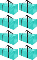 Extra Large Moving Bags with Zippers & Carrying Handles, Heavy-Duty Storage Tote by PANDA+JOYS