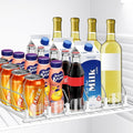 Drink Organizer for Fridge, 5 Row Automatic Pusher Glide, Adjustable Width Soda by Hanmir