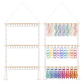 SNOWSTAR Macrame Hair Claw Clip Organizer by WelcometoSNOWSTAR