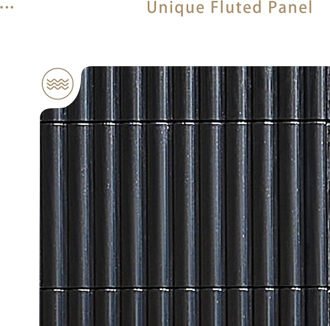 Black Fluted Dresser for Bedroom, Chest of Drawers, Curved Profile Design - Image 6