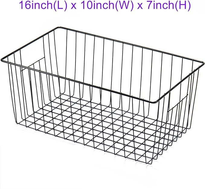 16inch Freezer Wire Storage Organizer Baskets - Image 6