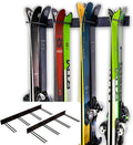 StoreYourBoard Ski Rack Wall Mount – Heavy-Duty Steel Ski Wall Mount Holds Up by StoreYourBoard