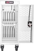 16 Devices Mobile Charging Cart by TIOPLY