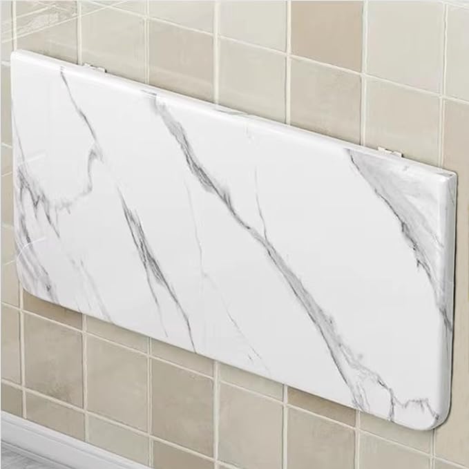Wall Mounted Table Fold Down for Laundry Room, Floating Desk for Wall Small - Image 4