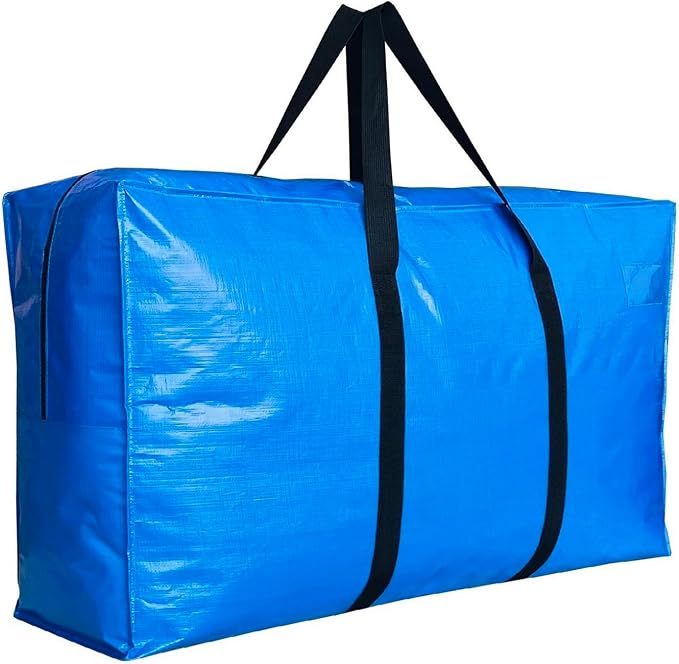 75 Gallon Extra Large Storage Bags, Jumbo Moving Storage Bags, Foldable Big by HaoHakka