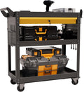 3 Tier Heavy Duty Rolling Tool Cart on Wheels by VDEVY