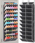 30 Pairs Over the Door Shoe Organizer, 10-Tier Door Shoes Rack Storage Fit All by UVIAHOMIHOMEORGANIZER