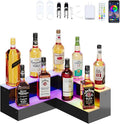 Dethan 2 Tier 20 Inch Liquor Bottle Display Shelf by ProfessionalAcrylicFactory