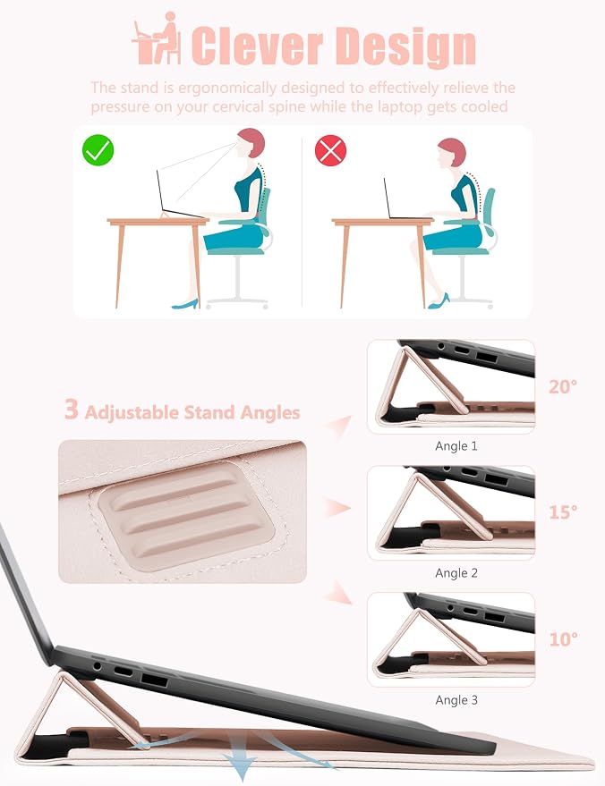 HYZUO 15 Inch Laptop Sleeve Case - Image 2