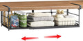 Expandable Under Cabinet Shelf, Extendable Under Shelf Storage by SHINEWON
