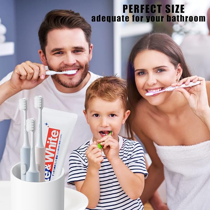 Bathroom Tumbler Cup 10.5oz Reusable Unbreakable Toothbrush Cup 300ml Mouthwash - Image 2