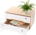 2-Tier Desktop Storage Box by Unknown