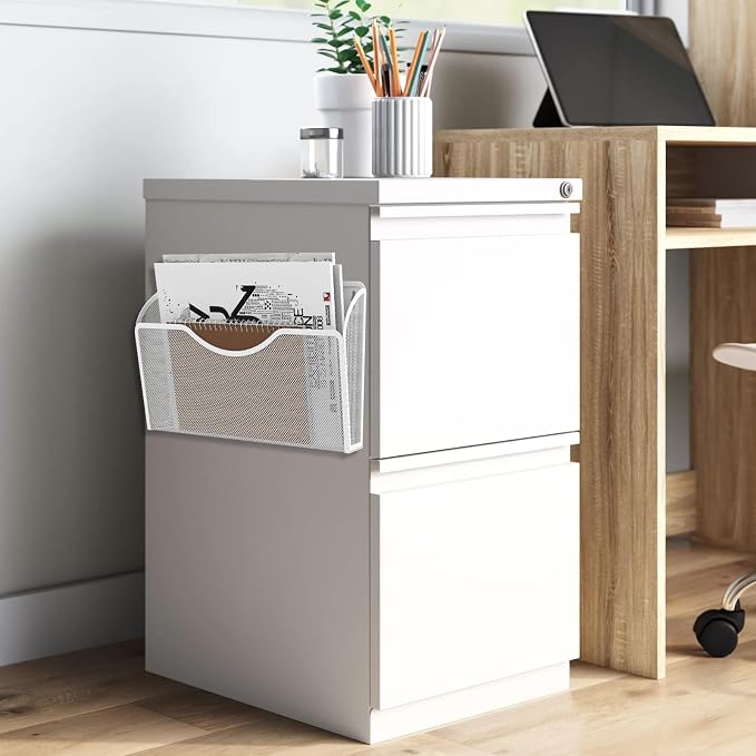 3 Pcs Magnetic File Holder for File Cabinets, Folder Holder Organizer- No - Image 8