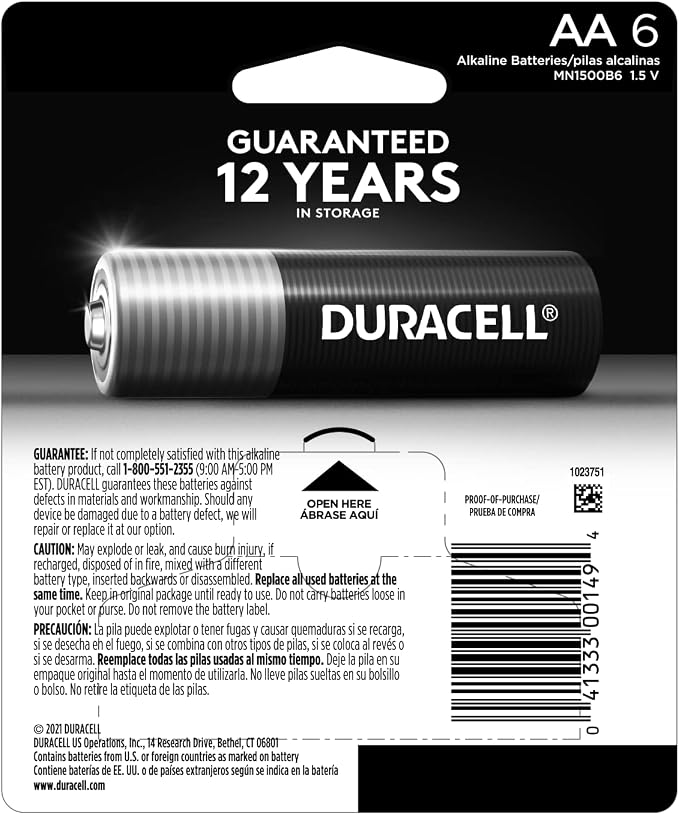 Duracell Coppertop AA Batteries - Image 2