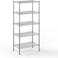 18" Deep x 30" Wide x 64" Height Wire Shelving Kit | 5-Tier | NSF Commercial by Regal+Altair