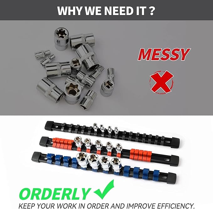 Socket Organizer Drive ABS Tools - Image 7
