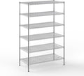 24" Deep x 48" Wide x 74" Height Wire Shelving Kit | 6-Tier | NSF Commercial by Regal+Altair
