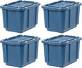IRIS USA 12 Gallon Eco-Friendly Heavy Duty Truck Bed Toolbox Storage Tote Bins by IRISUSA