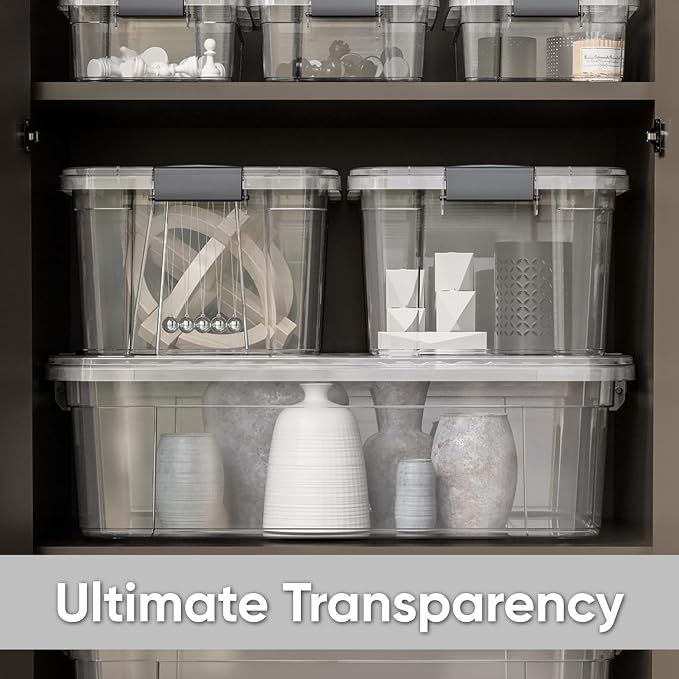 Superio Clear Storage Boxes - Image 6