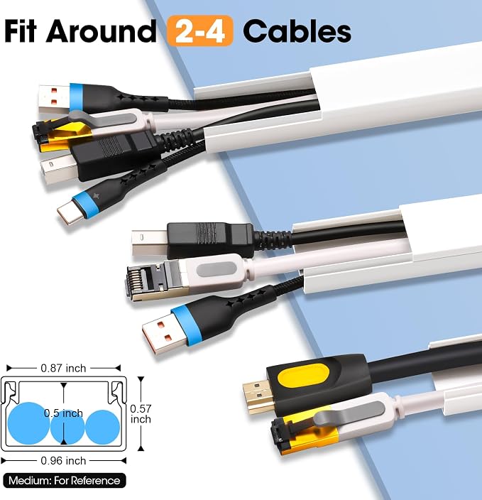 116in Cord Hider Kit, Cord Covers - Image 2