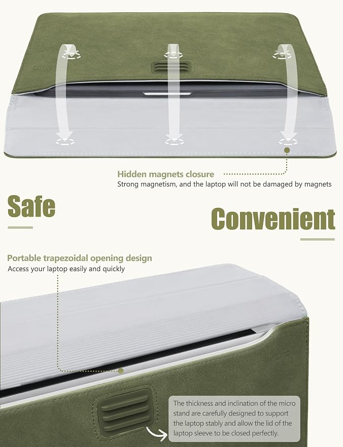 HYZUO 15 Inch Laptop Sleeve Case - Image 4