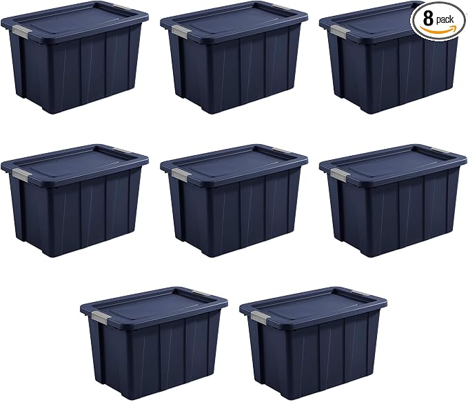 Sterilite 8-Pack Storage Bins by Sterilite