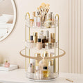 360° Rotating Makeup Organizer, Upgraded 3 Tier Skincare Perfume Organizers by Homelifeassistant